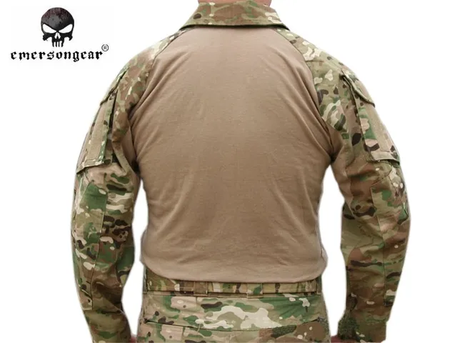 Mężczyźni wojskowy Airsoft BDU umundurowanie bojowe EMERSON Tactical Gen3 koszula i spodnie ochraniacze na kolana Multicam EM8567 EM8527 tanie i dobre opinie Bawełna poliester Pasuje prawda na wymiar weź swój normalny rozmiar emersongear Mężczyźni wojskowy Airsoft BDU umundurowanie bojowe EMERSON Tactical Gen3 koszula i spodnie ochraniacze na kolana Multicam EM8567 EM8527 tanie i dobre opinie Bawełna poliester Pasuje prawda na wymiar weź swój normalny rozmiar emersongear
