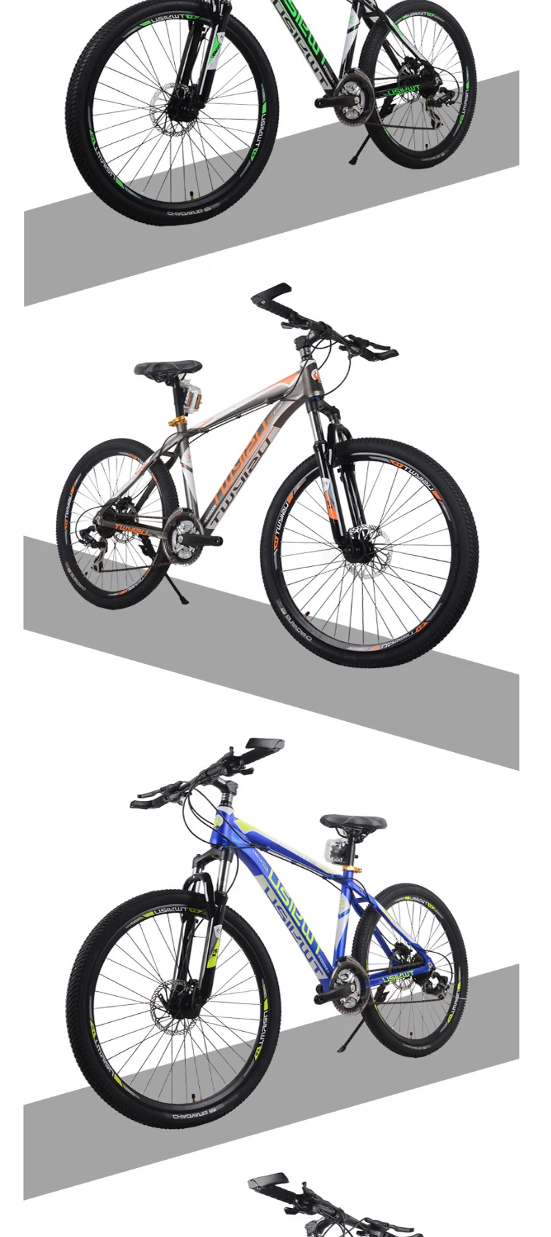 Perfect Mountain bike Adult 24 speed / 27 speed mountain bike 26 inch aluminum mountain bike 2