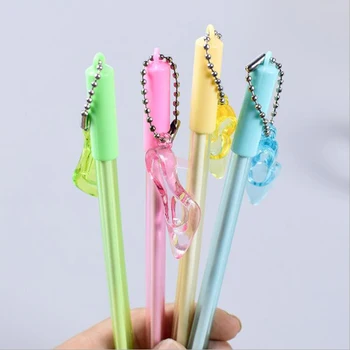 

New student learning stationery high heels pendant gel pen office supplies signature pen creative pen office and school supplies