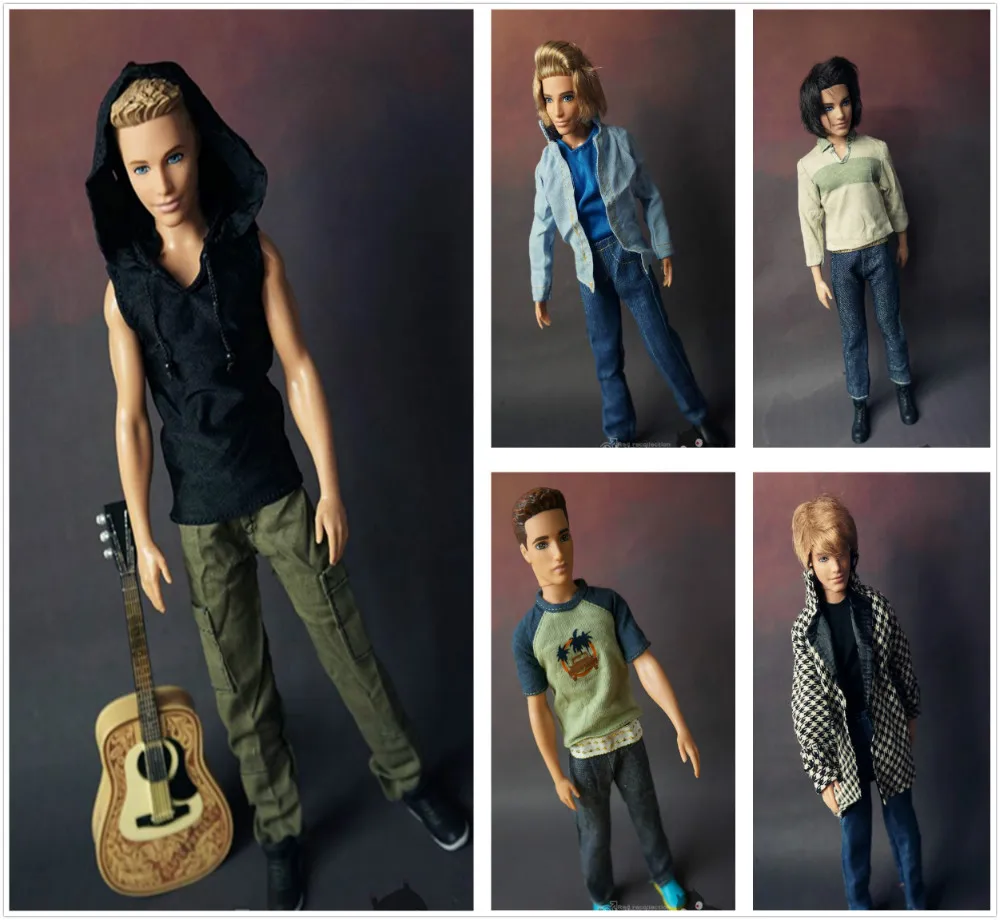 3Sets-lot-Men-Cotton-Cloth-Coat-Suits-Casual-Outfit-Sport-Suit-Clothes-For-Barbies-Boyfriend-Ken