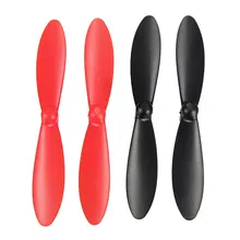 High Quality Hubsan X4 H107C RC Quadcopter Spare Parts Blade Set Black & Red H107-a35 Toys Wholesale Free Shipping