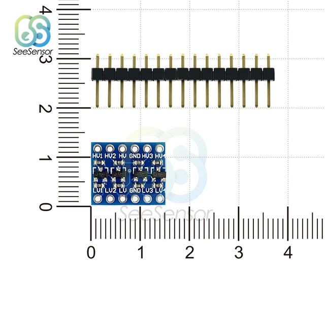 I2C Pegelwandler 5 Stück Bidirektionale I2C Logik-Pegelwandler 5V
