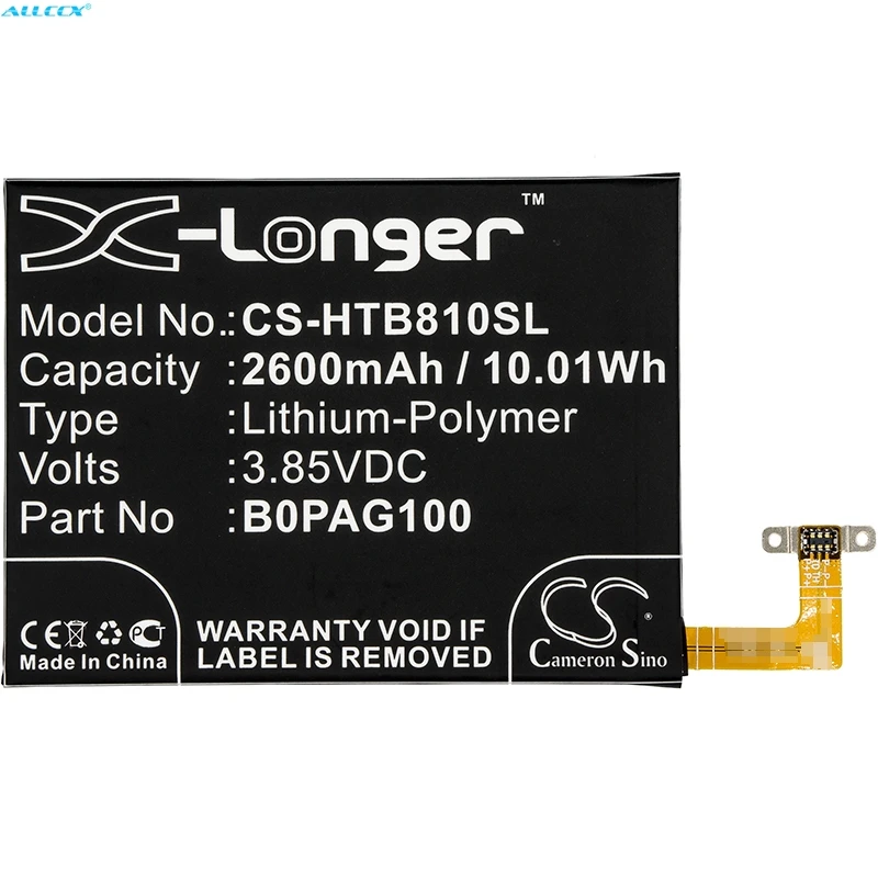 Cameron Sino 2600mAh аккумулятор 35H00223-00M B0PAG100 BOPAG100 для HTC B810X Butterfly 2 HTL23 | Мобильные телефоны