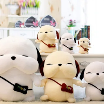 

2018 Soft and lovely comfortable waist pillow Lovers' dog dolls Cute cartoon puppy pillow pads cushion