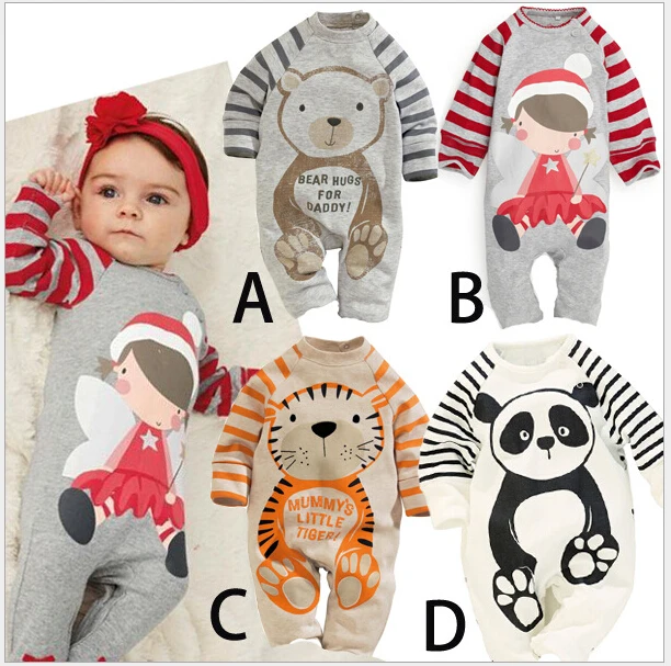 Newborn Baby Boy Girl Clothes Spring Autumn Bebes Infantil Long Sleeve