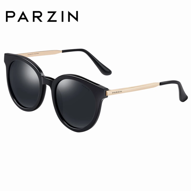 PARZIN Brand Retro Oval Sunglasses For Women Designer Multi layer