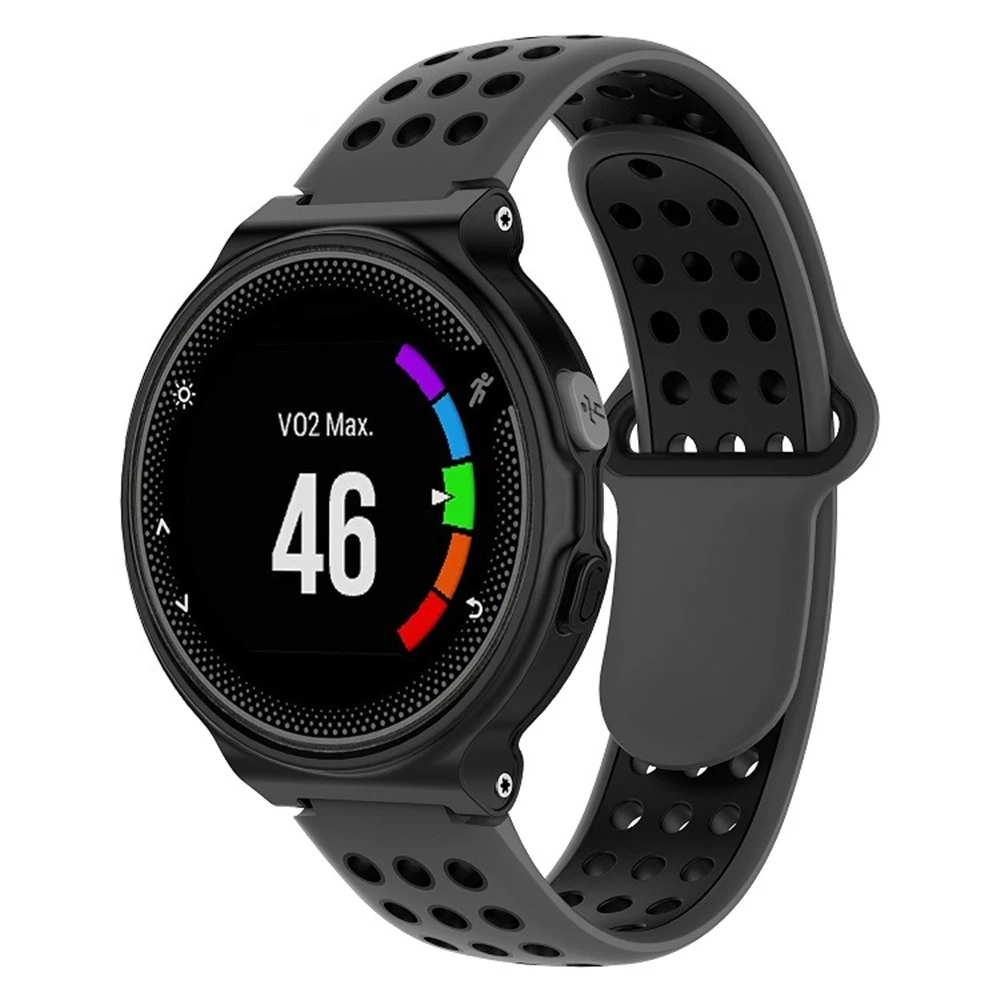 Сменный ремешок для наручных часов Garmin Forerunner 220 230 235 630 620 735 подход S20 S5 S6 часы спортивного стиля с Фитнес ремешок для наручных часов