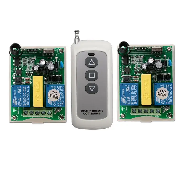 Ac 220 v RF wireless remote control switch system tubular motor
