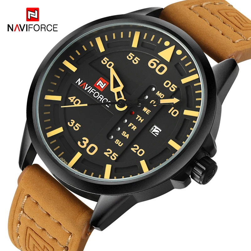 

NAVIFORCE Fashion Men Watch Army Military Date Mens Watches Top Brand Luxury Quartz Sport Male Wrist Watch Relogio Masculino