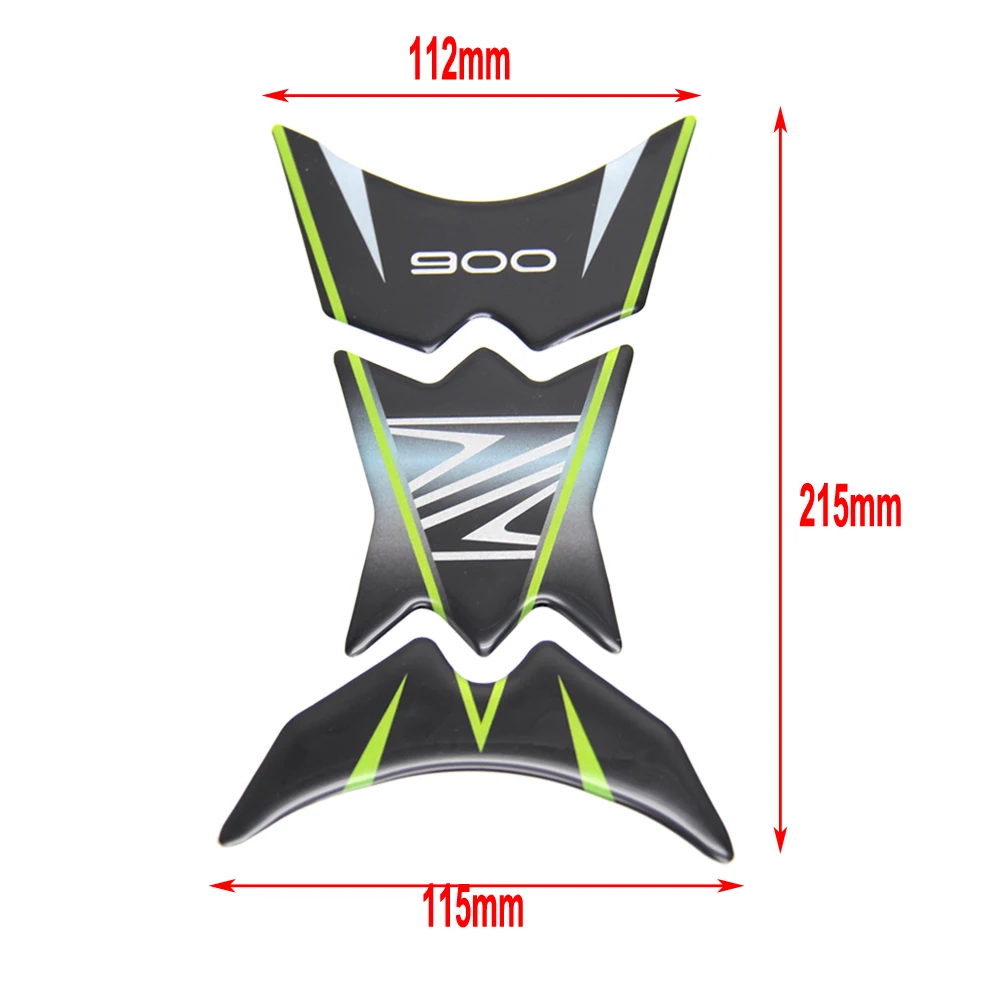 Универсальная наклейка для мотоцикла Kawasaki Z1000 Z900 Z800 Z750 Z650 3D Z эмблема накладка на