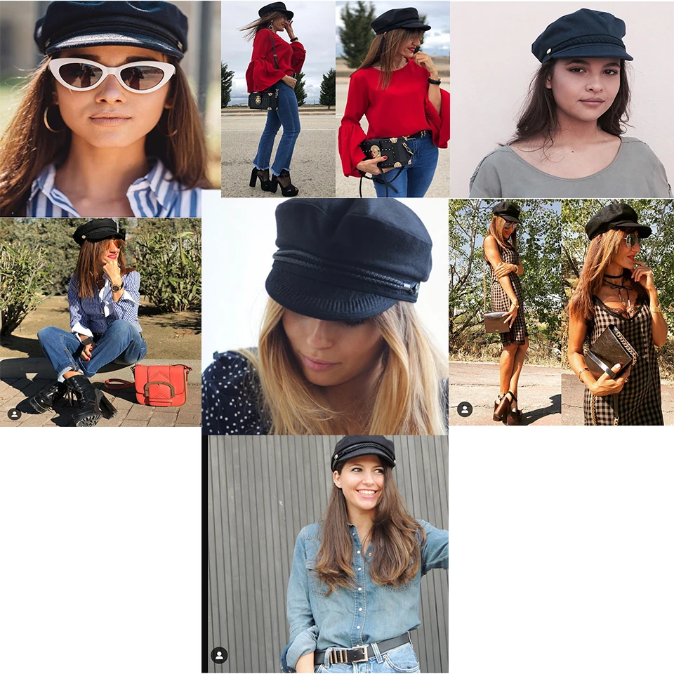 Navy hat