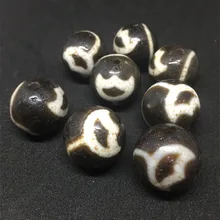 Фэншуй дзи Цзи бисера 20 мм 1 шт. 1 лот лотоса дзи Натуральный камень круглый Форма Тибетский Бусины потери Бусины для изготовления ювелирных изделий