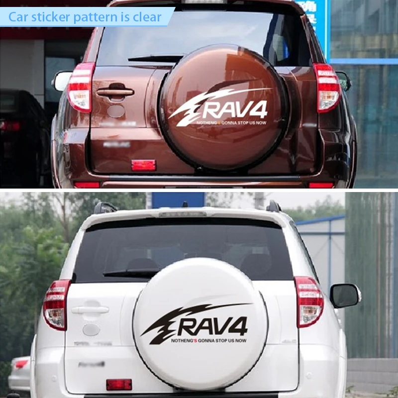 BOOMBLOCK Автомобильная задняя запасная шина Украшение колеса Наклейка для Toyota RAV4