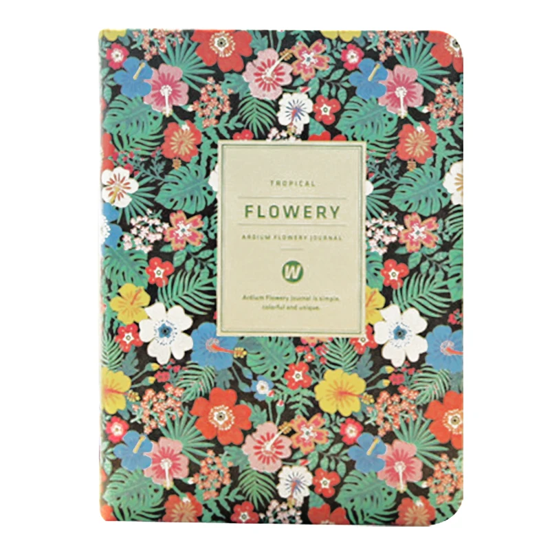 

Cute Flower Planner Notebook Notepad weekly plan Diary Calendar student weekly schedule Journal Stationery colorful flowers