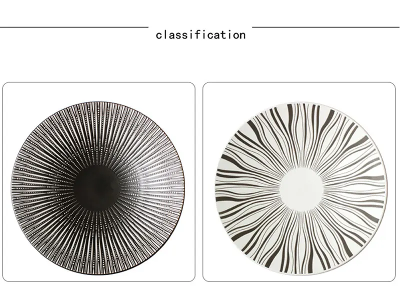 Западное блюдо, 8 дюймов и 10,5 дюймов, набор обеденных тарелок с геометрическим узором, фарфоровые десертные закуски, торты, блюда для кухни, ресторана p