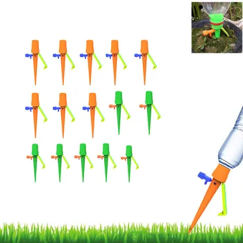 

New Automatic Water Irrigation Control System (Big Pack / - 15pcs) Drippers 360 Degree Garden Irrigatio Drip System Automatic