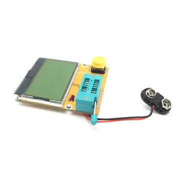 

2pcs/lot Diode Triode Capacitance ESR Meter MOS PNP For LCR For T3 Transistor Tester LCD Display