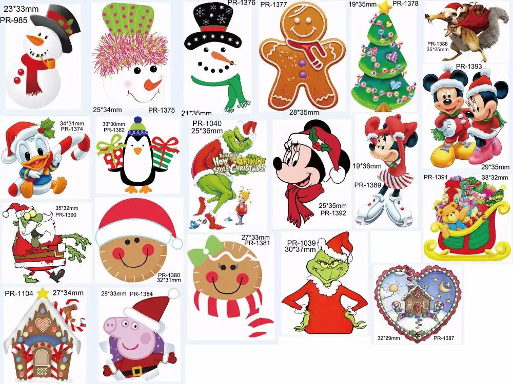 Kawaii Dibujos Animados Feliz Figurita De Navidad Decoracion Del Hogar Parte Posterior Plana Planar Artesania En Resina Bricolaje Accesorios Para Lazos Mdsz Bow Rests Figurine Decorationbow Beautiful Aliexpress