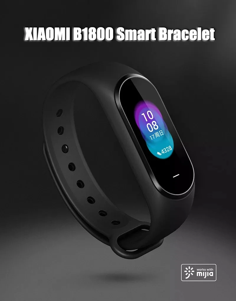 Xiaomi Hey+ Hey Plus 0.95 AMOLED Color Screen NFC 5ATM Waterproof Heart Rate Monitor Monitor Smart Watch English version (1)