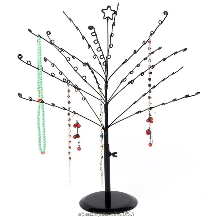 

Handmade Metal Earring Dislay Tree Jewelry Holder Necklace Showing Rack Bracelet Showing Stand Shelf Bracelet Props Showcase