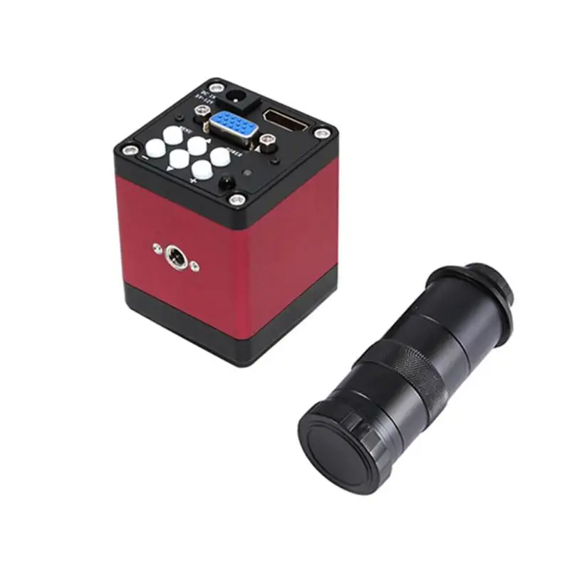 

Microscope sets HD 14MP 60F/S HDMI VGA Industrial Video Microscope Camera+ 8-130X Zoom C-mount Lens +Remote Control