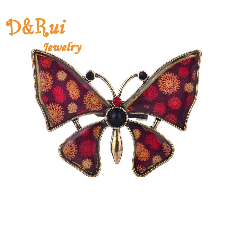 

Metal Butterfly Brooches Alloy Insect Animal Women Banquet Brooch Pins Fashion Hat Scarf Pins Clothes Accessories 2019 Hot Sale