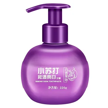 

220g Passion Fruit Blueberry Soda Toothpaste Stain Removal Whitening Baking Soda Toothpaste Fight Bleeding Gums Toothpaste