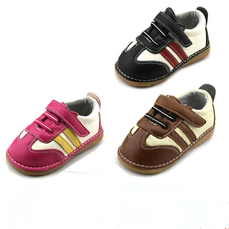 Enfant Boots Genuine Leather Toddlers Shoes Whistle Baby Shoes First Walkers Spring Autumn Didi Baby Boy