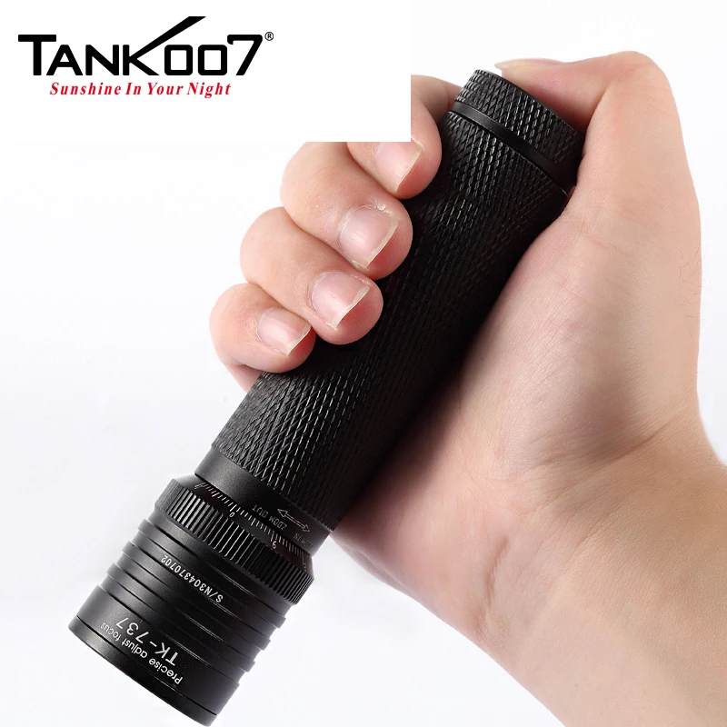 TANK007 TK737 зум свет велосипеда 5 режимов Linterna Фонарик светодиодный Cree XR E T6 500 люмен