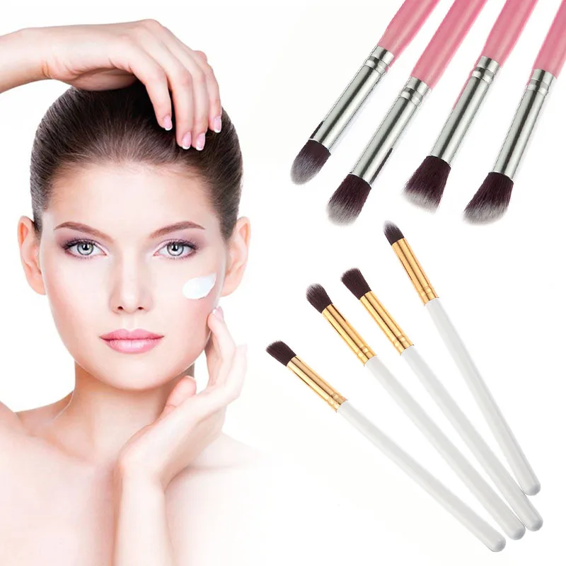 

ELECOOL 4PCS/1pc makeup brush Eyeshadow Brush Eye Shadow Foundation Face Blending Makeup Brushes Cosmetic Tools