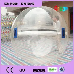 Бесплатная доставка 2 м 0.8 мм надувные ПВХ Воды Гуляя людской шарик zorb Пластик мяч воды шар