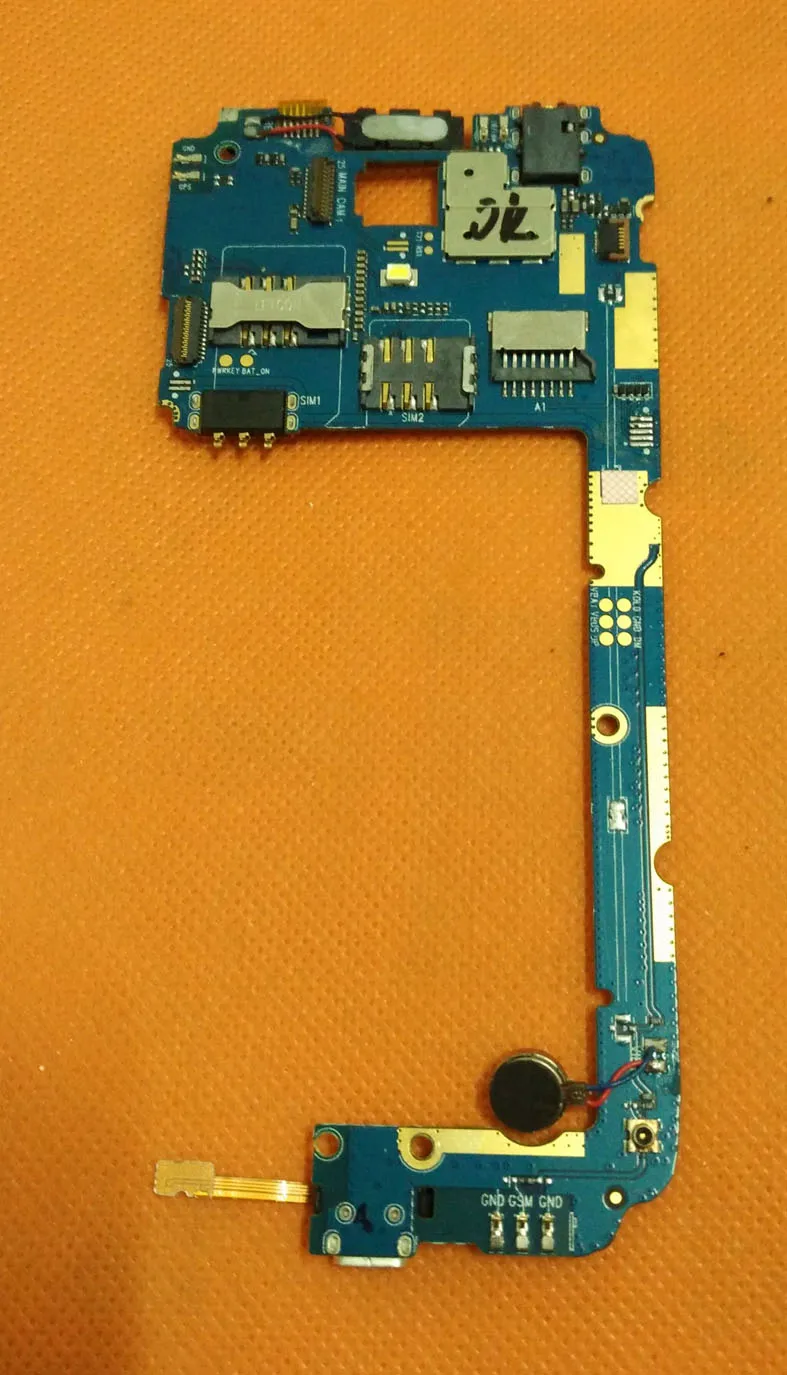 Б/у оригинальная материнская плата 512M RAM + 4G ROM для Cubot P9 MTK6572 двухъядерный 5 0 &quotQHD
