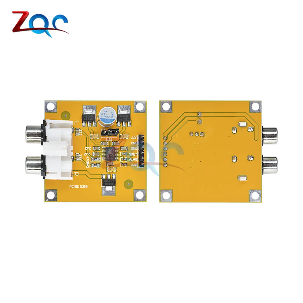 PCM5102 ЦАП Декодер ies плеер собранная плата 32 бит 384K за ES9023 PCM1794 для Raspberry Pi