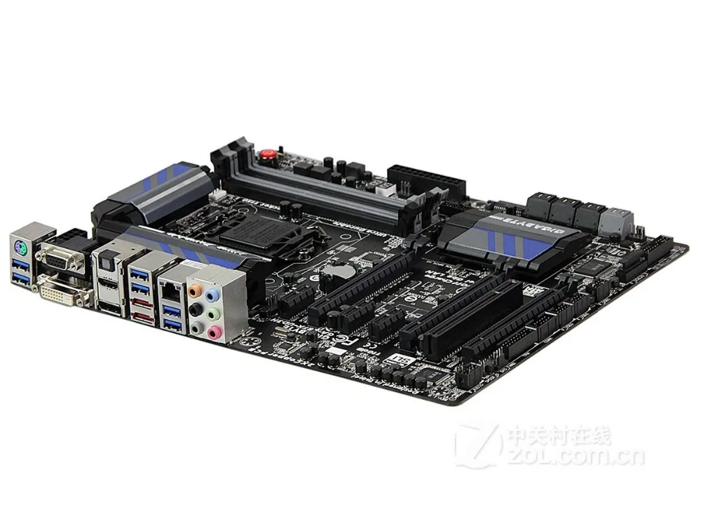 Discount Gigabyte GA-Z87X-UD3H Desktop Motherboard Z87X-UD3H Z87 LGA 1150 Core i7 i5 i3 DDR3 32G SATA3 USB3.0 VGA DVI HDMI DP E-Sata ATX 1