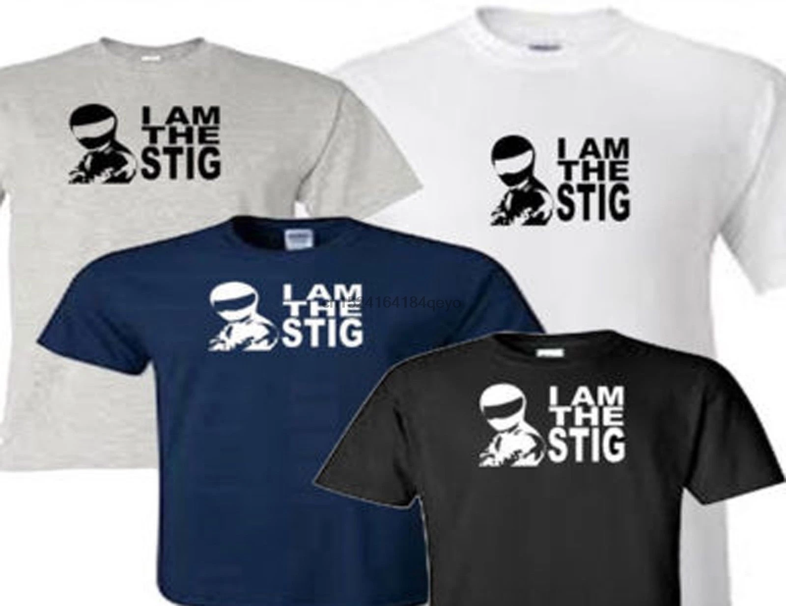 i am the stig top gear t shirtin TShirts from Men's Clothing on Alibaba Group