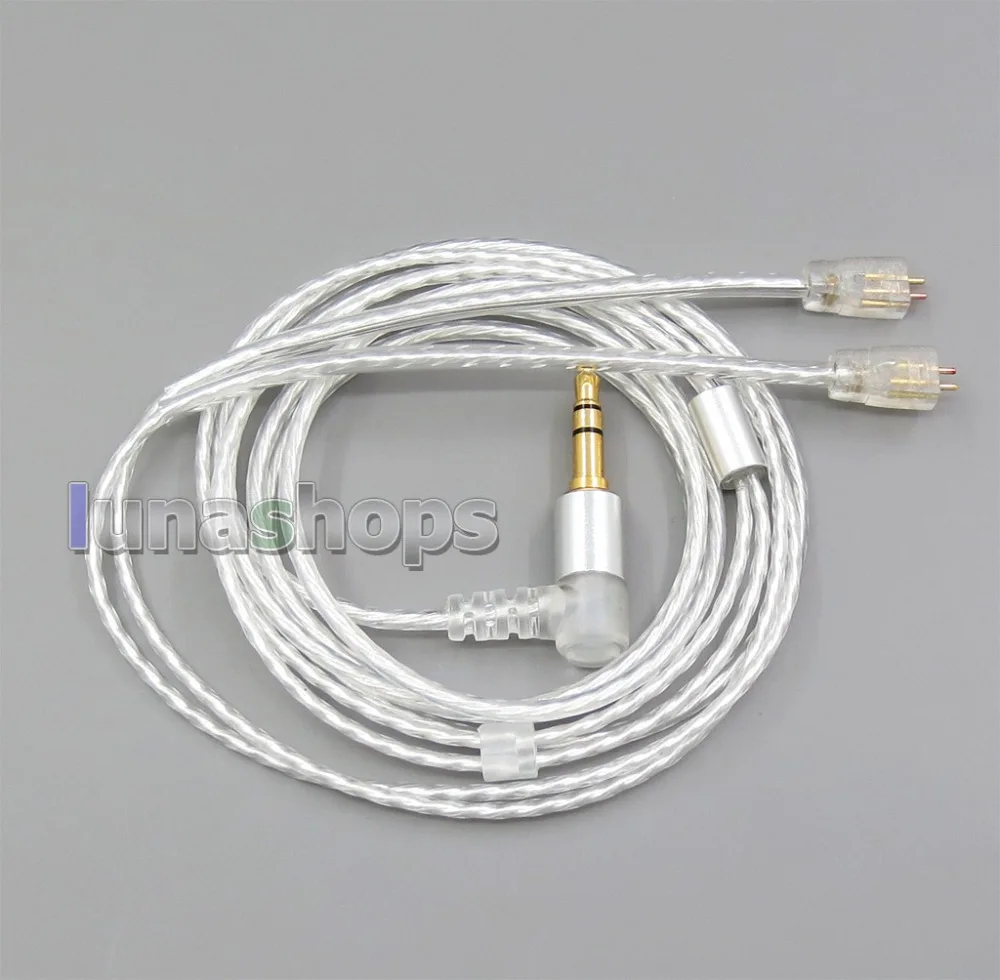 LN005896 1 2 m GY Seiris 5N OCC посеребренный ПВХ кабель для Ultimate Ears UE TF10 TripleFi 15vm M
