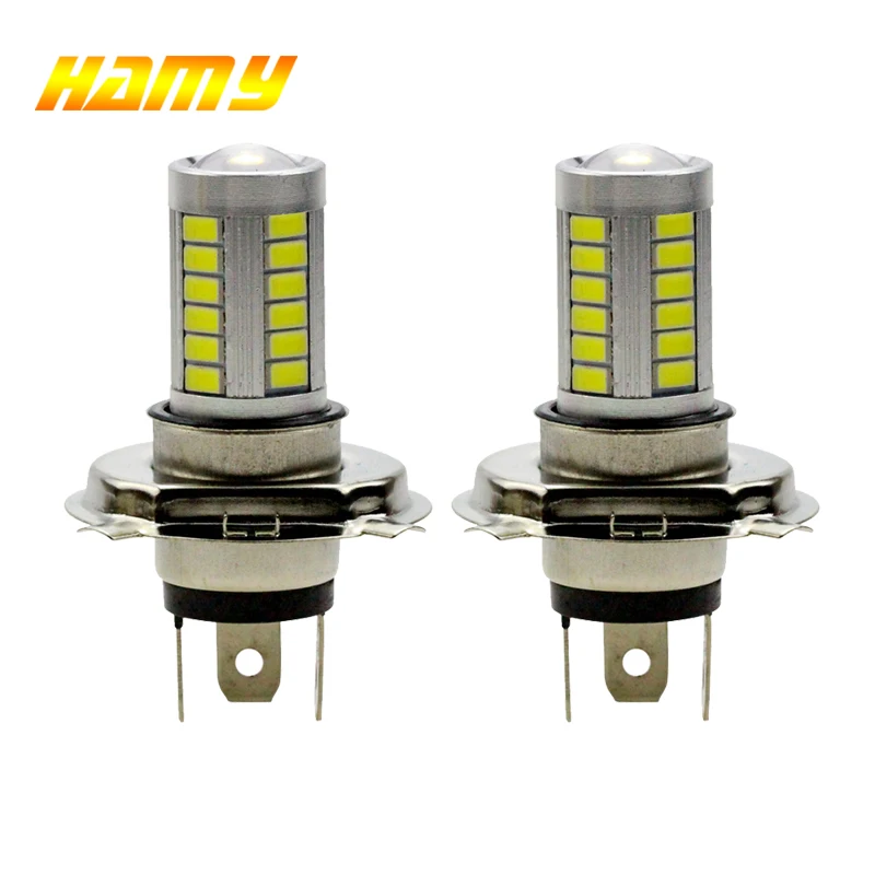 2PCS White H4 LED Bulb 5630 33SMD 8W 33 SMD Car Light 12V DRL Daytime Runing Traffic Light Driving lights fog light B 2PCS White H4 LED Bulb 5630 33SMD 8W 33 SMD Car Light 12V DRL Daytime Runing Traffic Light Driving lights fog light B