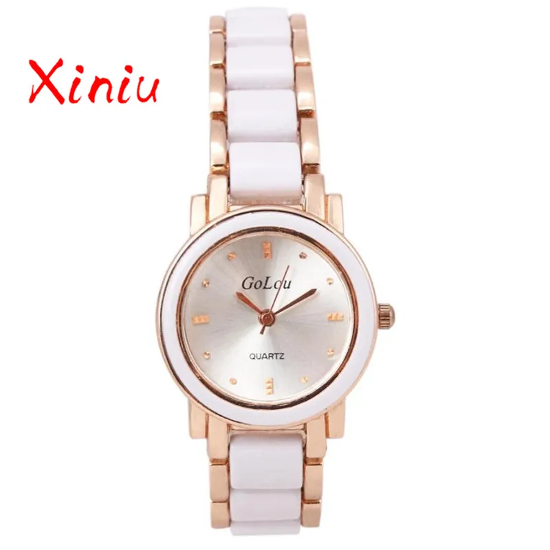 

Watch Feminine Top Brand Luxury Watch Women Stainless Steel Ceramic Watches Women Quartz Clock Montre Femme Gift Dropshipping #C