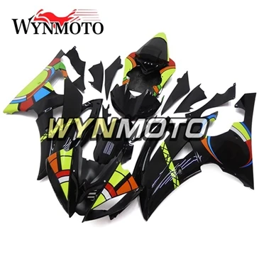 ABS пластиковые детали для мотоцикла Обтекатели для Yamaha YZF R6 год 2008 2009 2010 2011 2012 2013 корпусы Чехлы Наборы