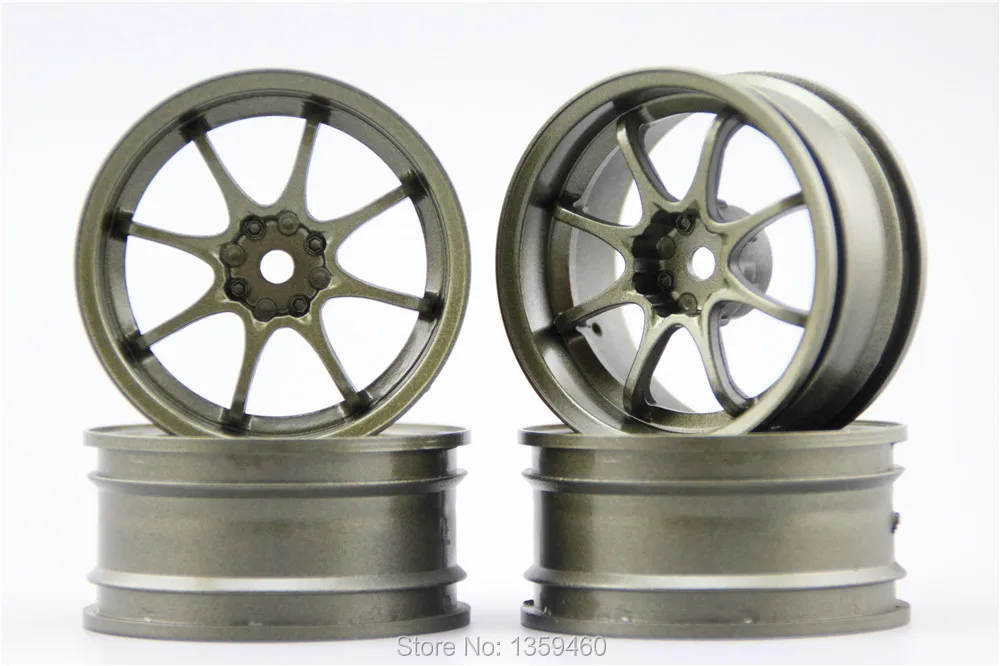 4pcs 1/10 Touring&Drift  Wheel Rim W8S1BR(Painting Brozen)  fits for 1:10 Touring&Drift Car 1/10 Rim 10282