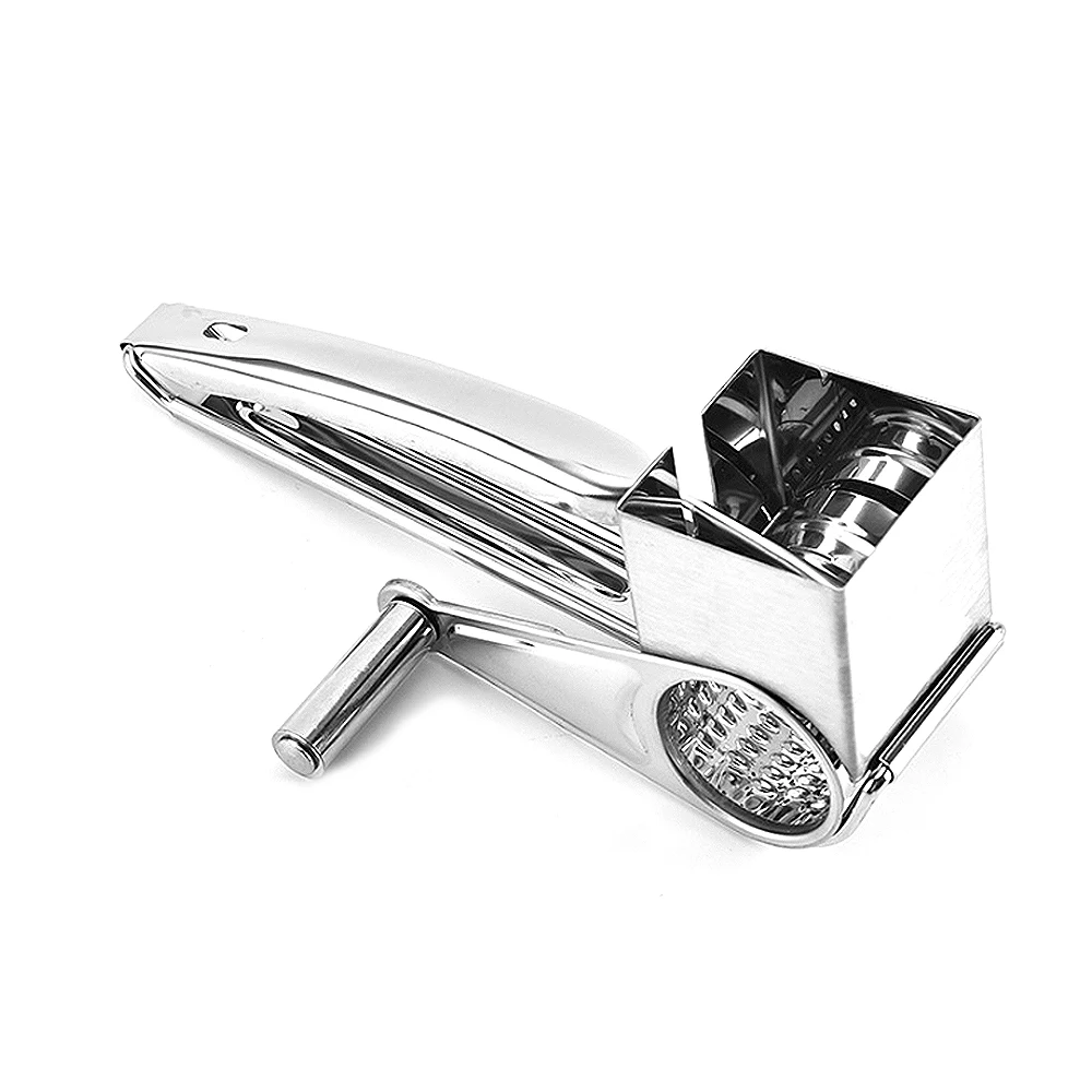 

Rotary Cheese Grater Stainless Steel Cheese Slicer Shredder Butter Cutter Cheese Shredder Slicers Garlic Grinder Kitchen Tools