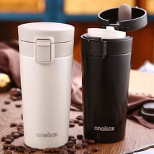 Heißer Bilayer 304 Edelstahl Isolierung Thermoskanne Tasse Kaffee halten becher Thermobecher wasser für flasche Bier Thermo Becher Auto auto