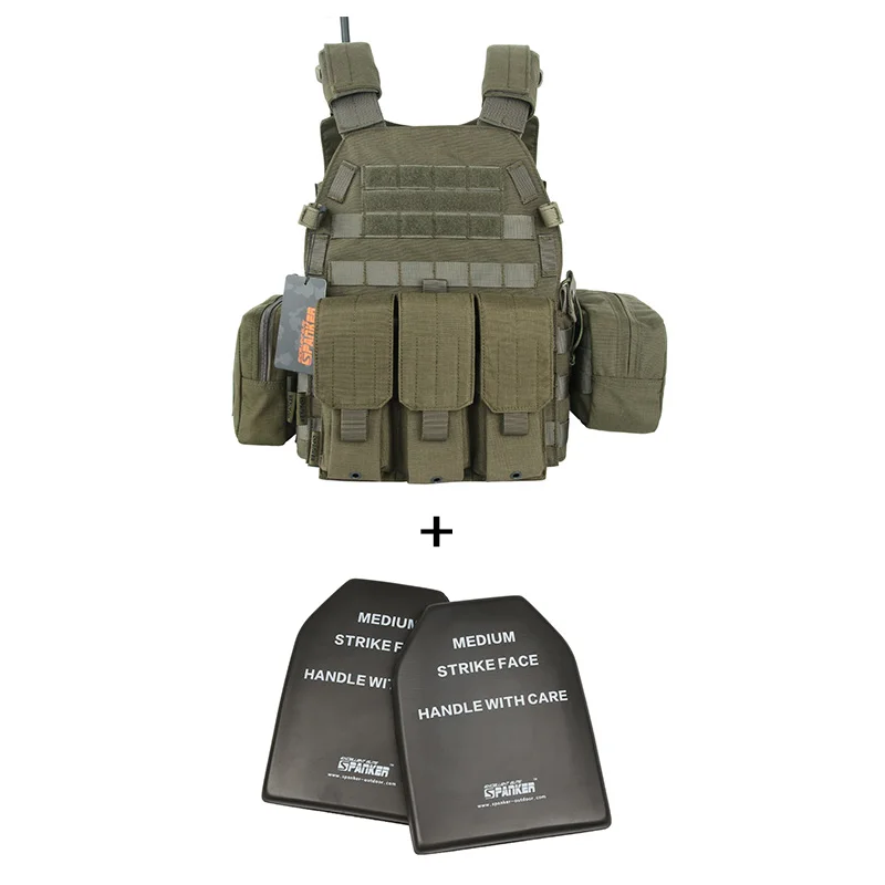 EXCELLENT ELITE SPANKER Tactical Vest Molle Military Equipment Plate Carrier Vest Chest Rig Gear Armor Plate Vests