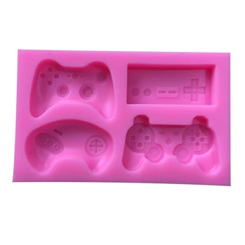 

Funny Joystick Shape Silicone Mold DIY Resin Charms Tools Handmade Game Controller Molds Resin Gamer Decor Jewelry Cabochons
