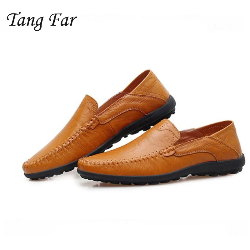 

Men's Casual Shoes Larger Size 47-39 Men Breathable Light Loafers PU Leather Vintage Sneakers Dual Use