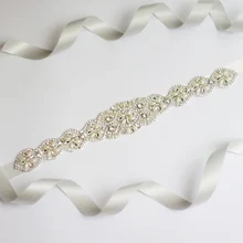 Свадебные платья пояс, свадебный пояс, роскошный со стразами Свадебные ремни невесты, цвет шампанского серебро свадебные Сверкающие Стразы Пояса