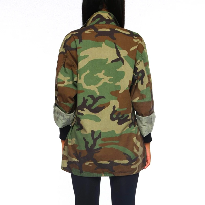 discounted  Women Long Coat Oversized Casual Mini Dress Military Ladies Jacket Cotton Plus Size Club Coat Party
