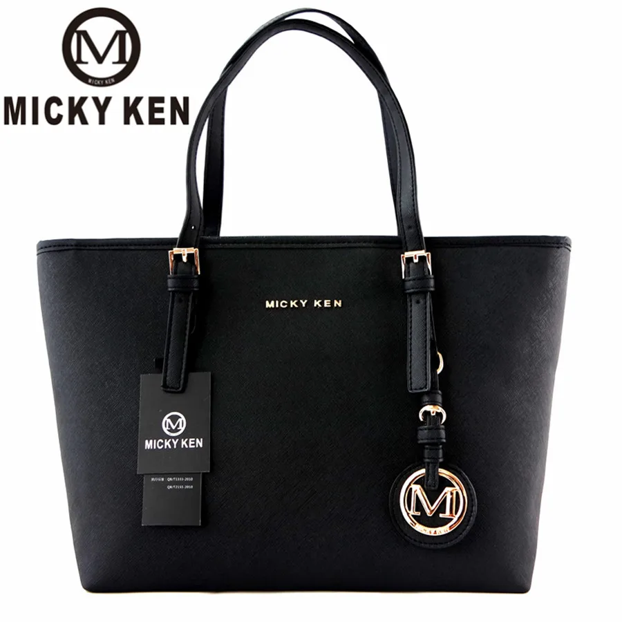 

Micky Ken Brand New 2019 Women Handbags Big Pu Leather High Quality Letter Female Bag Designer Bolsos Mujer Sac A Main Totes