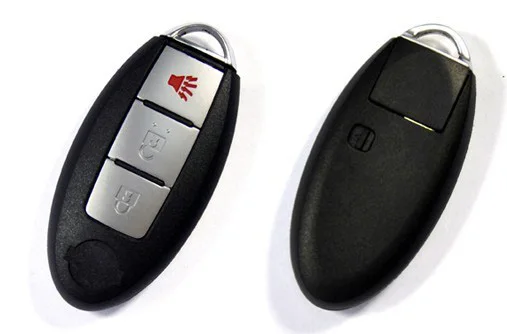 3 Buttons Nissan Tiida Sylphy Livina Qashqai smart key shell      (14)-1