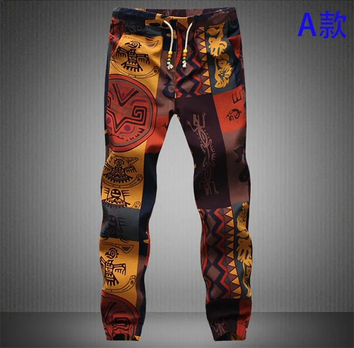 Новая Мода, Гавайские удобные фирменные мужские Штаны для отдыха высокого качества, Размеры M-5 xl, повседневные мужские штаны для бега s